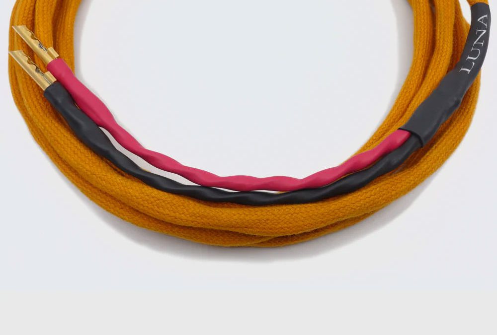 Luna Cables Orange Speaker cable