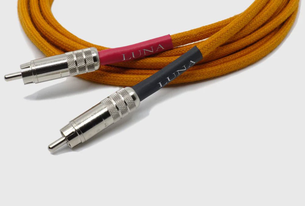 Luna Cables Orange RCA/XLR