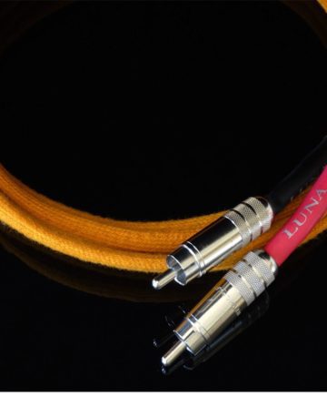 Luna Cables Orange RCA/XLR