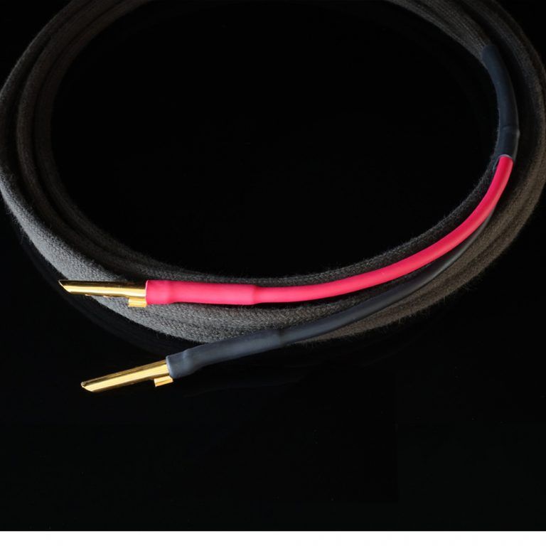 speaker cable gris