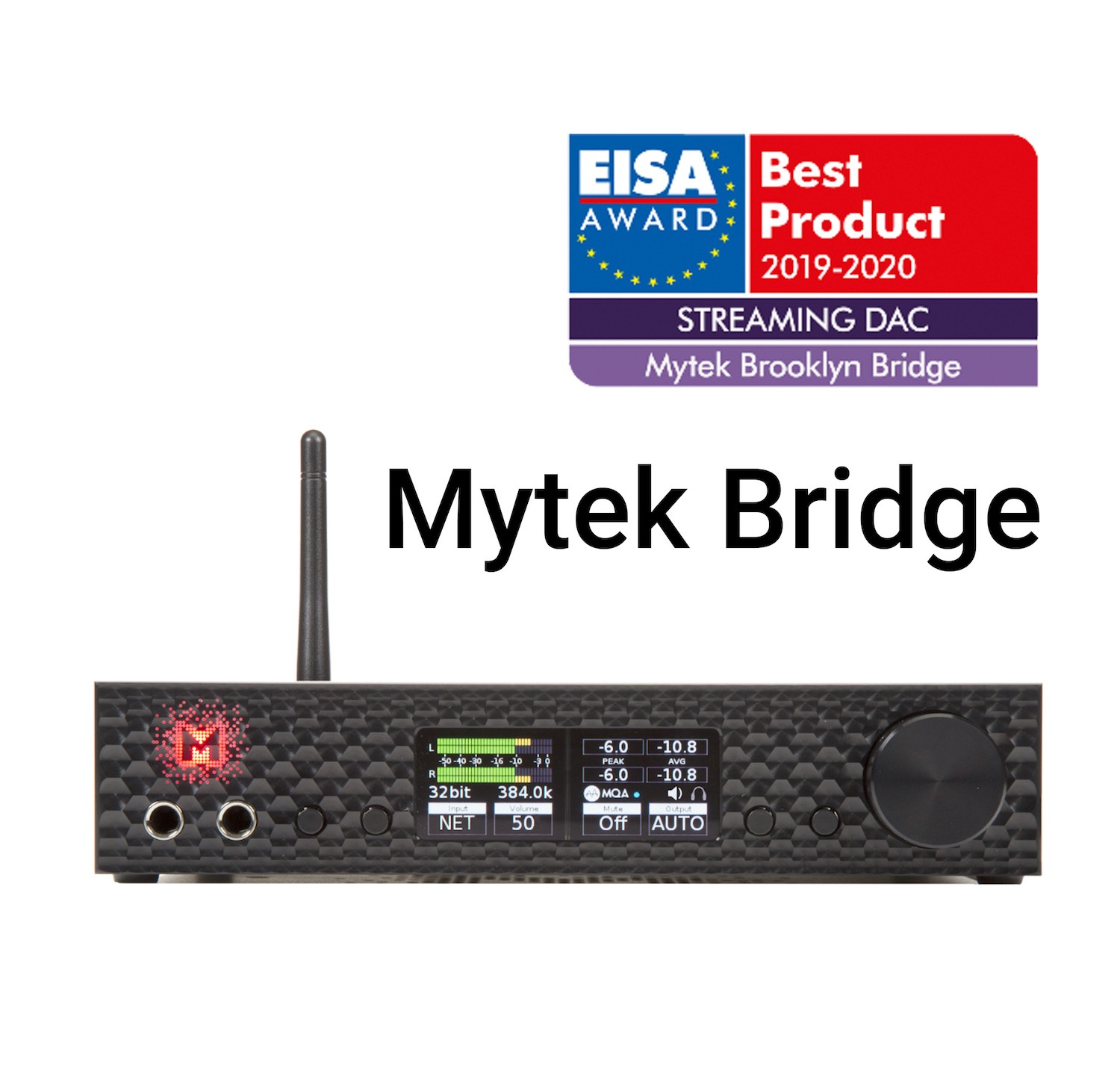 Topplacering, EISA Award till Mytek Bridge