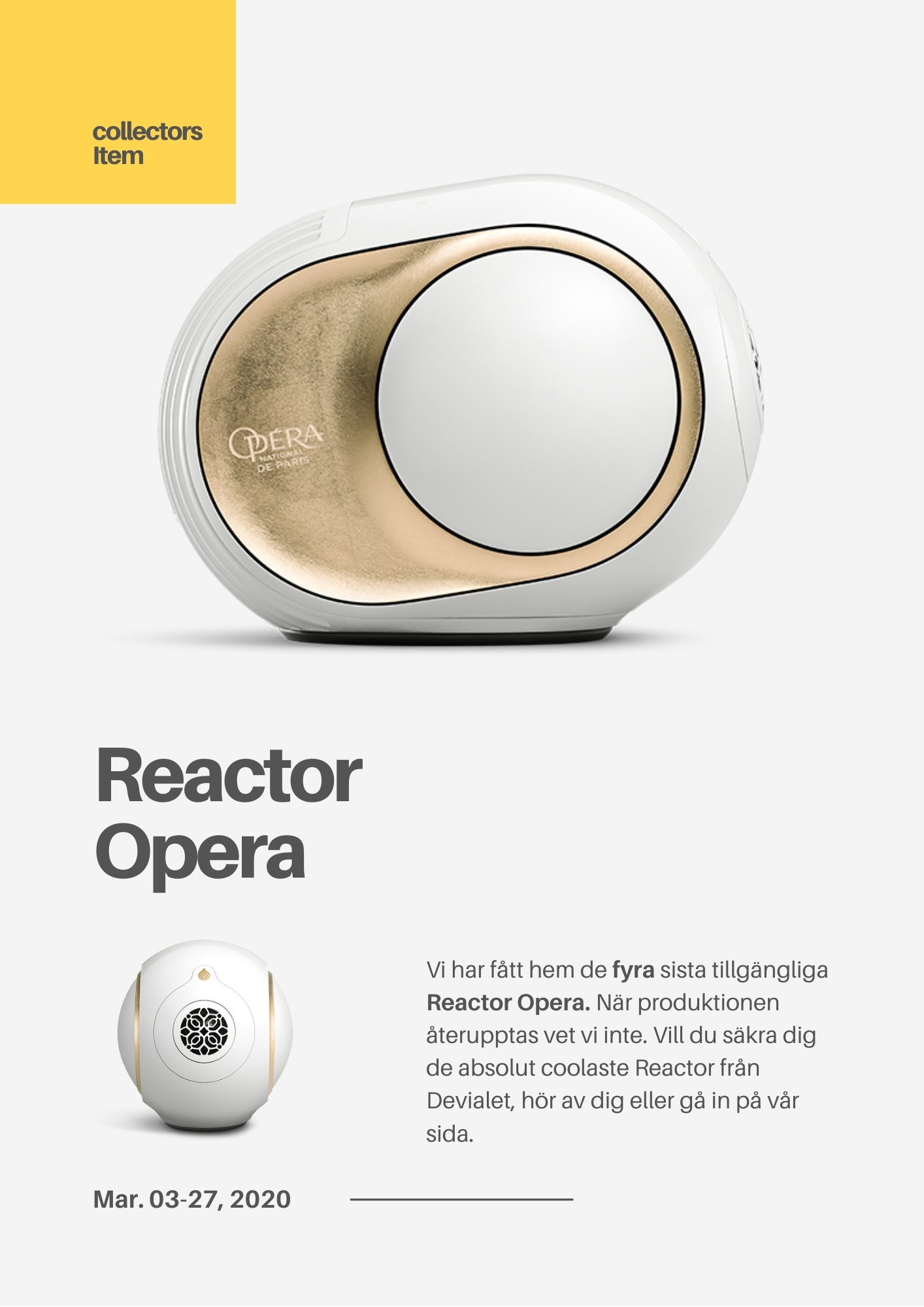 Coolast – Reactor Opera