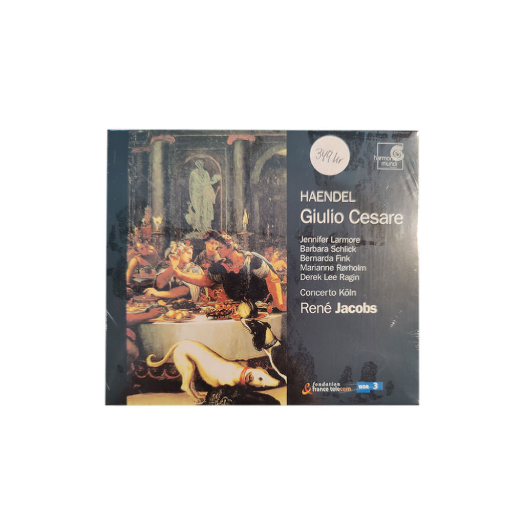 Haendel Giulio Cesare Concerto Köln René Jacobs 3+1CD