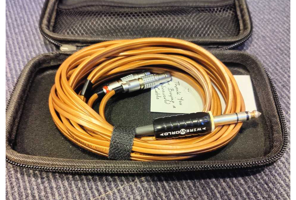 Wireworld Nano Eclipse Headphone cable 6,3mm – LEMO 3m