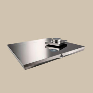 Devialet Expert 220 Pro glänser med ett snyggt metallutseende, smidig ratt, EQ-rattar och skärm - rena ögongodiset för musikfans.